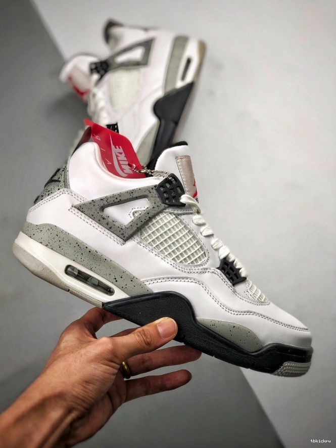 Rep TBK (nike) 840606-192 OG 4 White Cement Jordan Air 0809